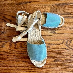GAP Light Blue Espadrille Sandals